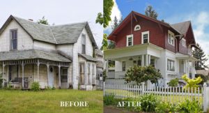 flipping and american house to sell for profit