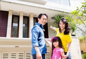 singaporean family moving into their new house after investing